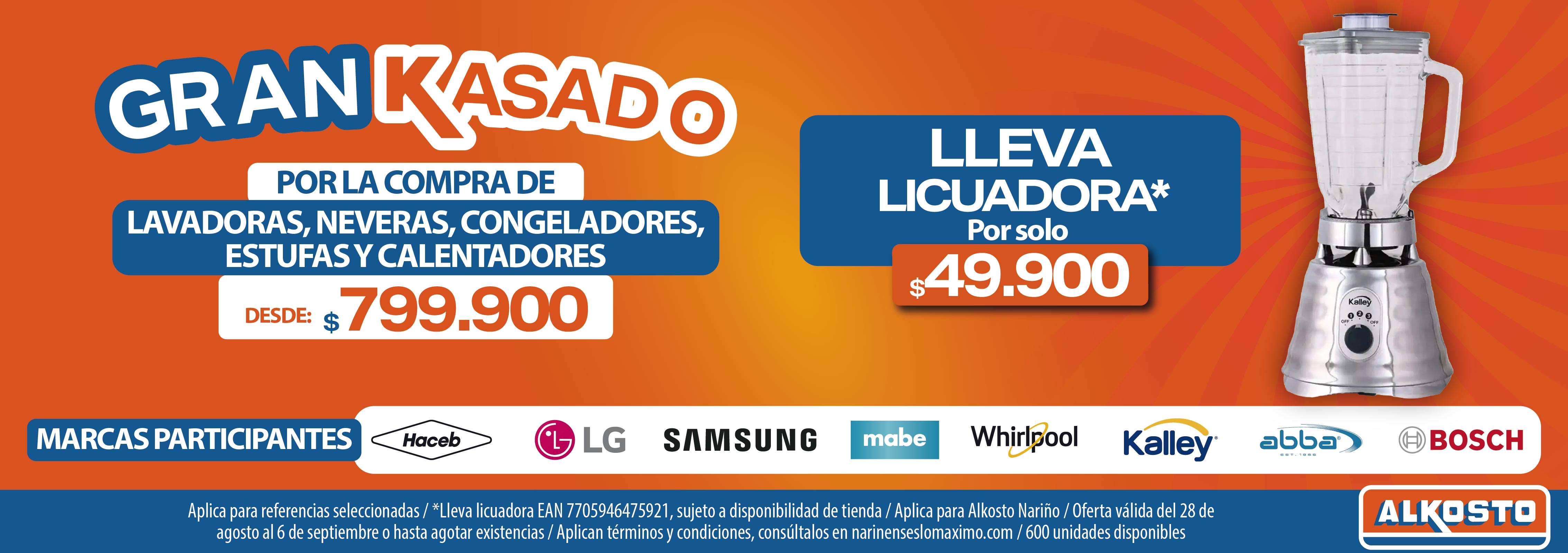 KASADO LINEA BLANCA