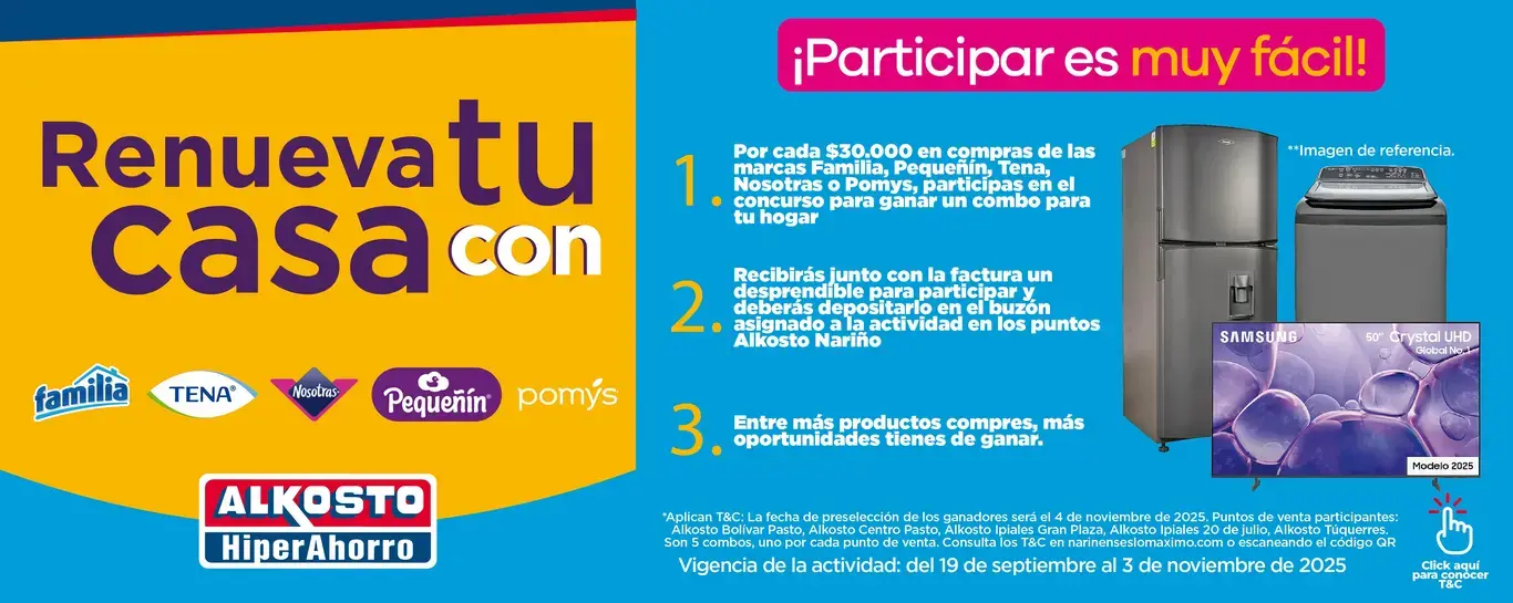 COMPRA Y GANA CON FAMILIA