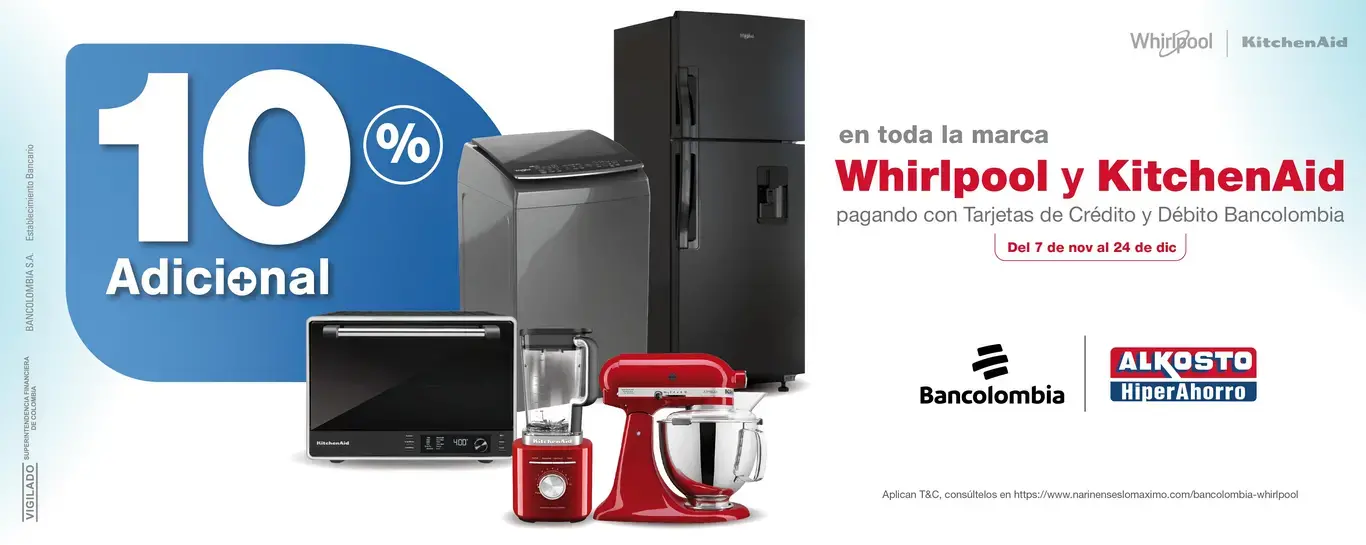WHIRLPOOL BANCOLOMBIA