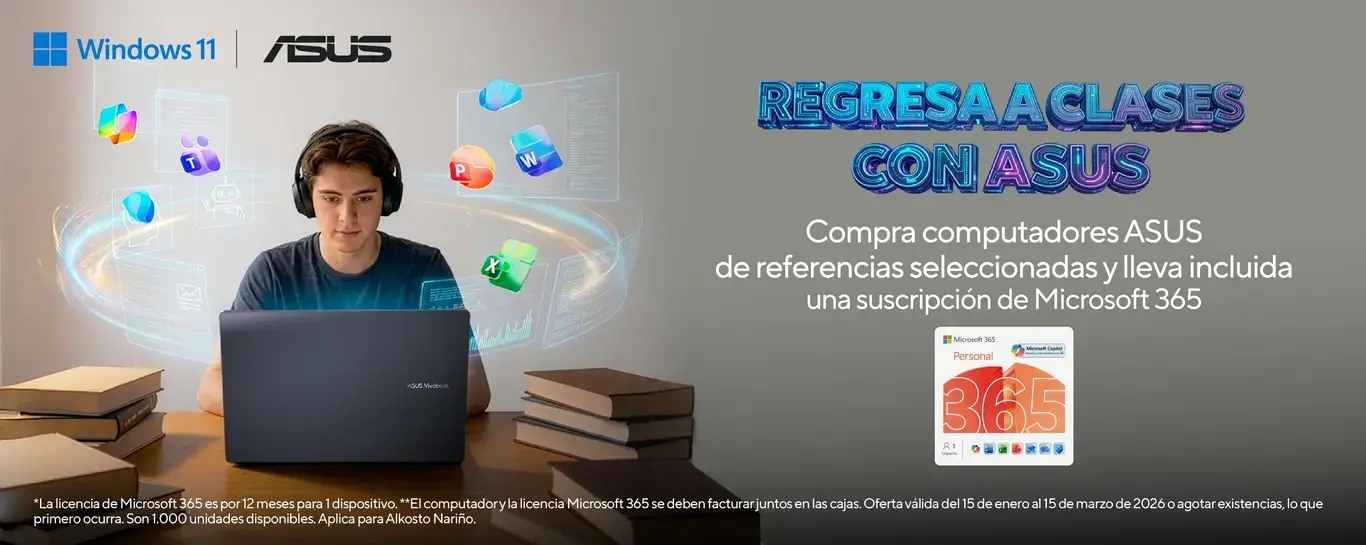 REGRESO A CLASES CON ASUS