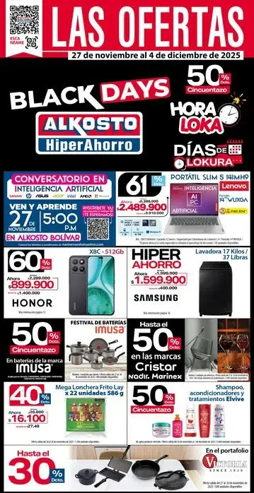 BLACK DAYS ALKOSTO 2025