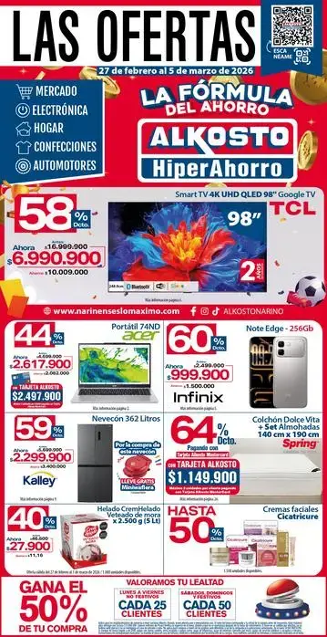 LAS OFERTAS DEL 27 DE FEBRERO AL 05 DE MARZO DE 2026