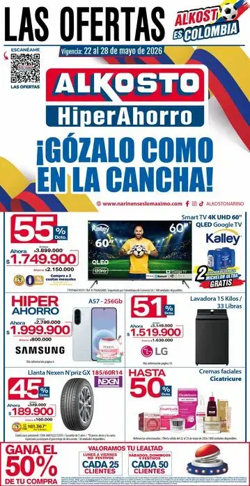 LAS OFERTAS DEL 22 AL 28 DE MAYO DE 2026