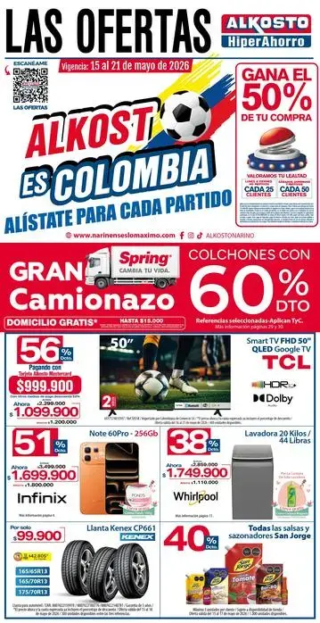 LAS OFERTAS DEL 15 AL 21 DE MAYO 2026