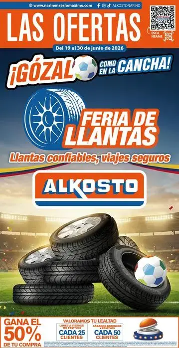 FERIA DE LLANTAS ALKOSTO