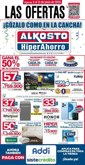 LAS OFERTAS DEL 5 AL 11 JUNIO DE 2026