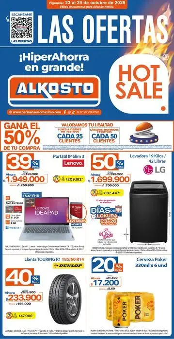 HOTSALE DEL 23 AL 29 DE OCTUBRE DE 2026