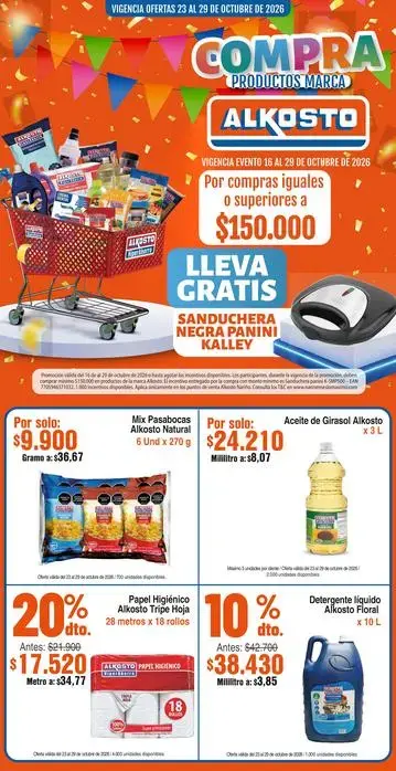 MARCA PROPIA DEL 23 AL 29 DE OCTUBRE 2026